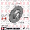 Zimmermann Rear Brake Rotor, 460158720 460158720